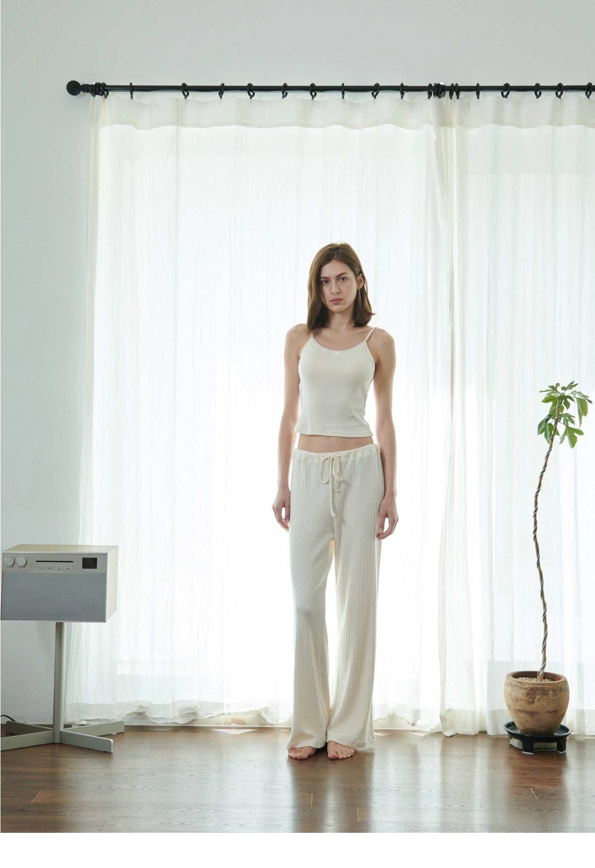 IVORY PANTS [NOWORRY]