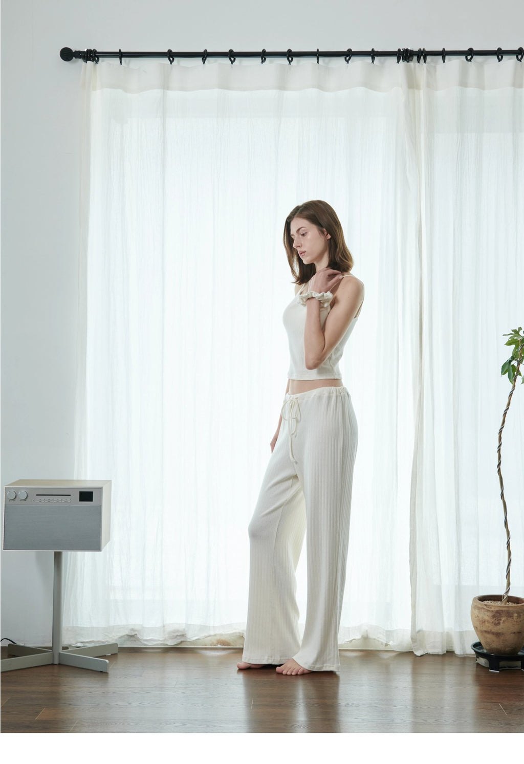 IVORY PANTS [NOWORRY]