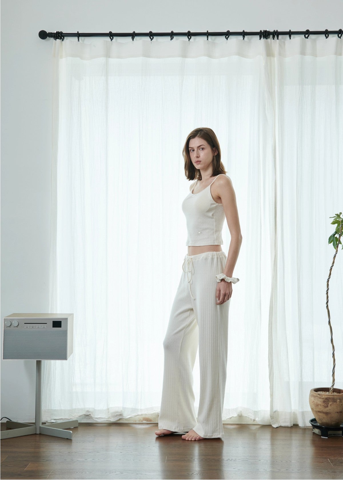 IVORY PANTS [NOWORRY]
