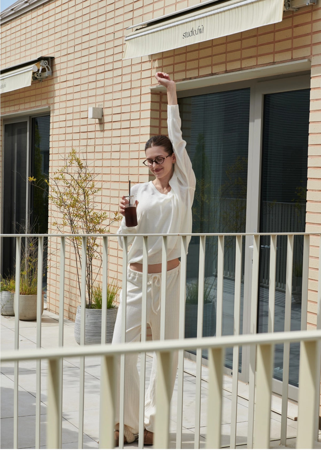 IVORY PANTS [NOWORRY]