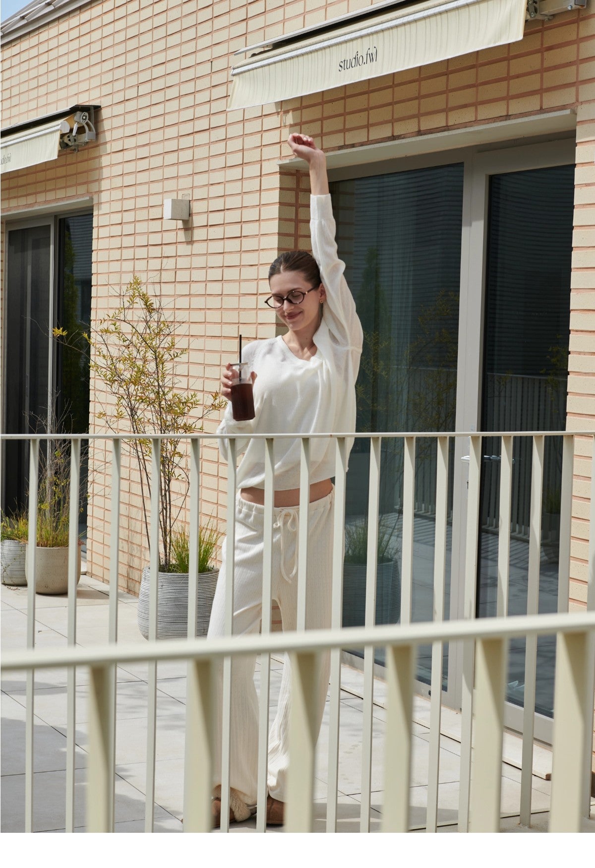 IVORY PANTS [NOWORRY]