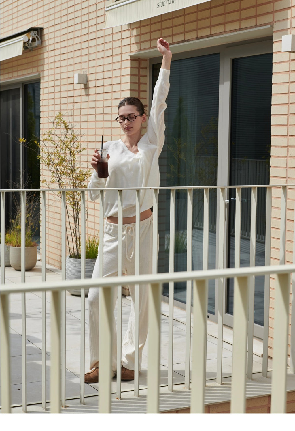 IVORY PANTS [NOWORRY]