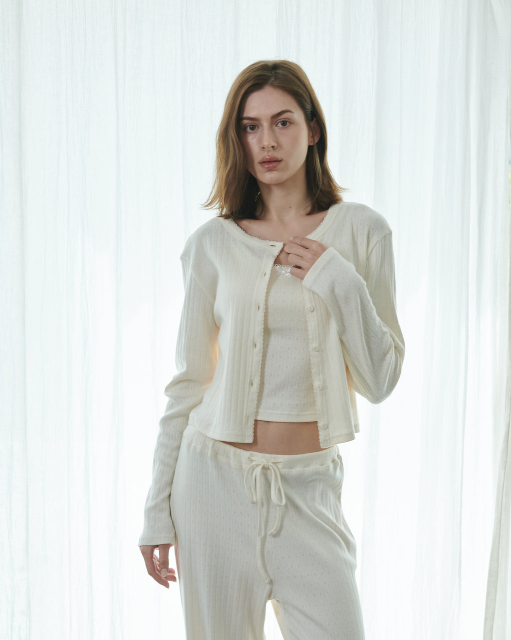 IVORY CARDIGAN