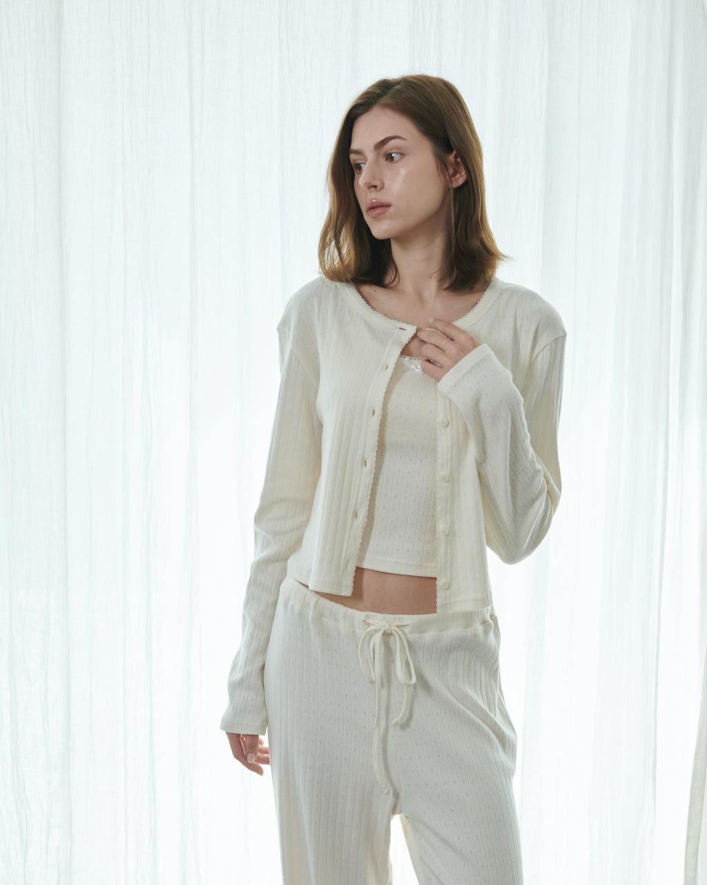 IVORY CARDIGAN